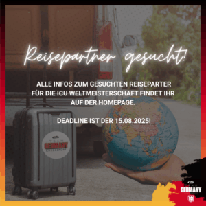Reisepartner für die ICU Weltmeisterschaft Gesucht