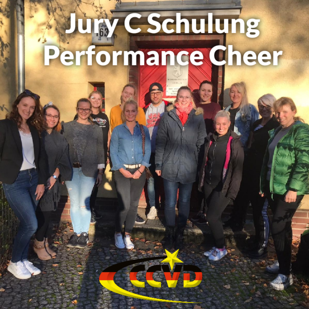 Jury C Ausbildung Performance Cheer