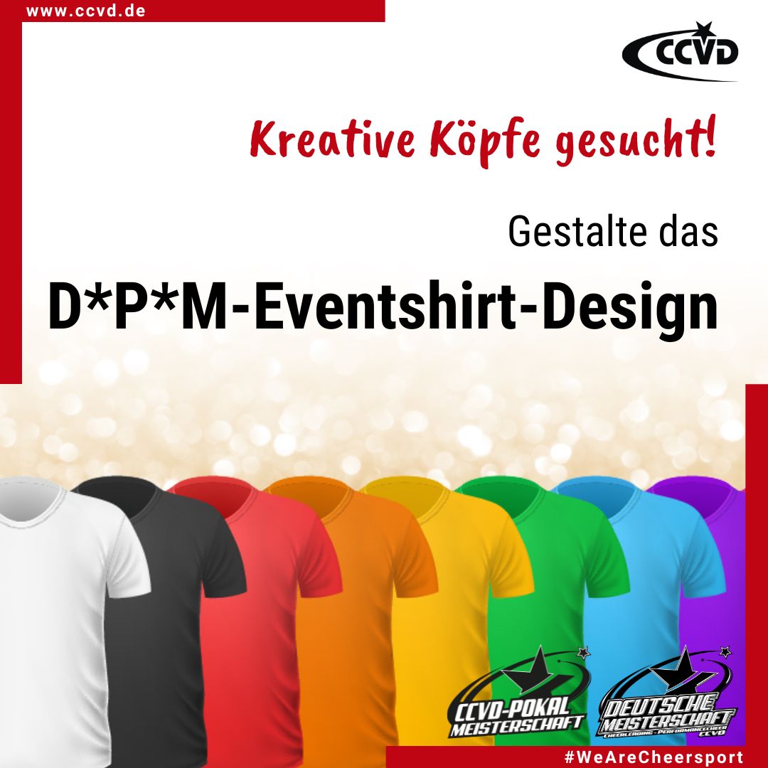 D*P*M 2024: Event Shirt Design Gesucht!
