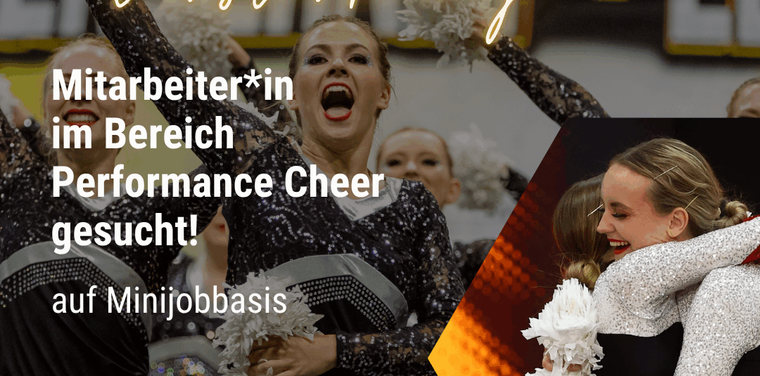Gestalte die Zukunft von Performance Cheer im CCVD e.V.! Gestalte die Zukunft von Performance Cheer im CCVD e.V.!