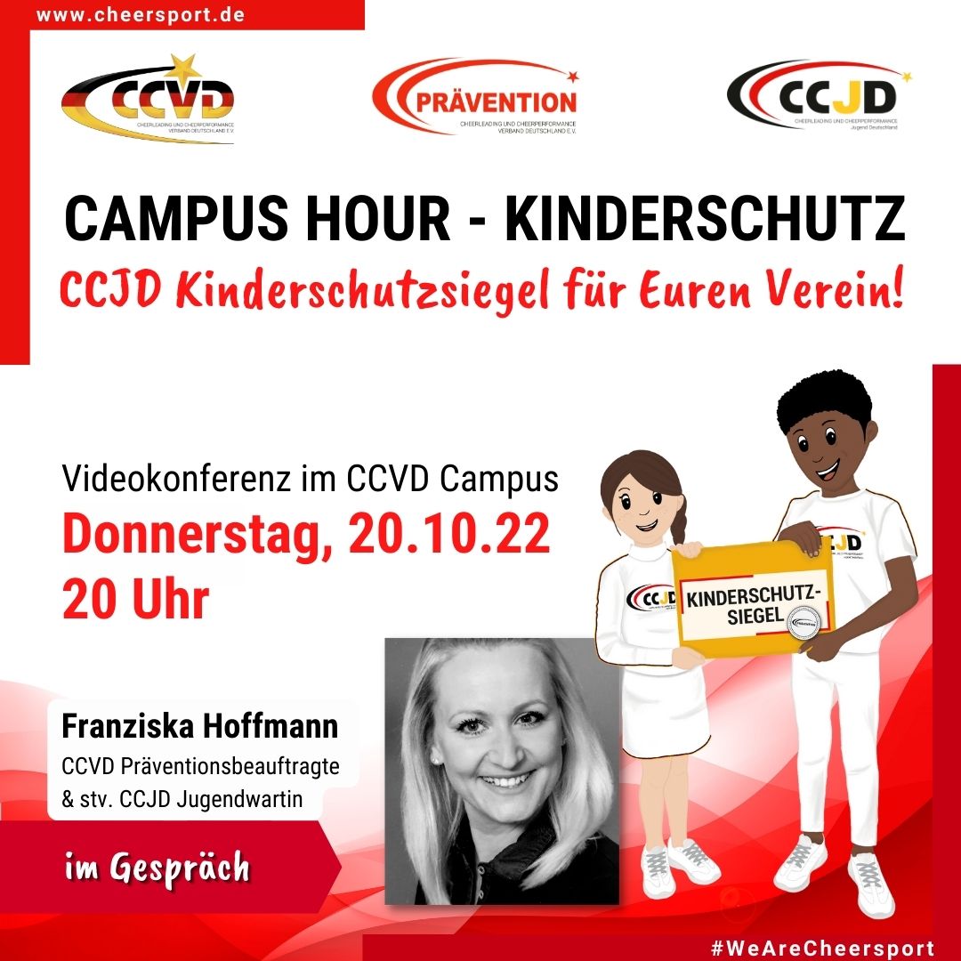 Campus Hour zum CCJugenD Kinderschutzsiegel