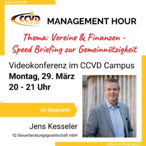 Management Hour – Vereine & Finanzen