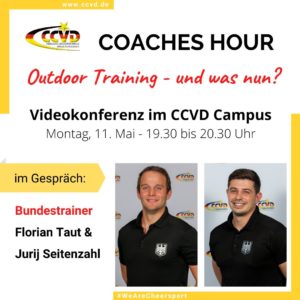 CCVD Coaches Hour – Thema “Outdoor-Training”