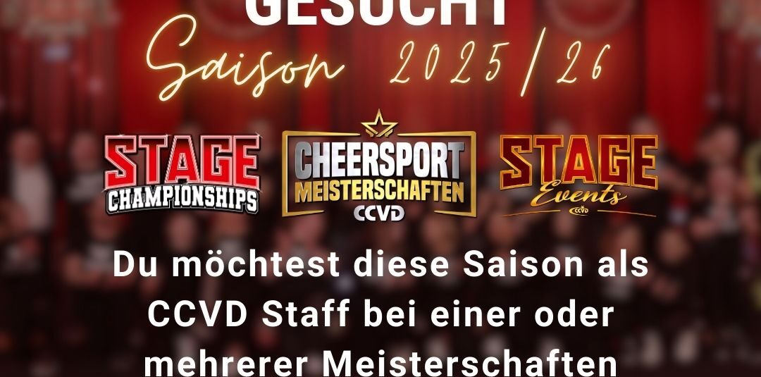 GESUCHT: CCVD Eventstaff 2026