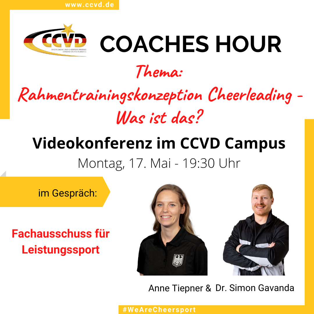 Coaches Hour – Vorstellung Rahmentrainingskonzeption