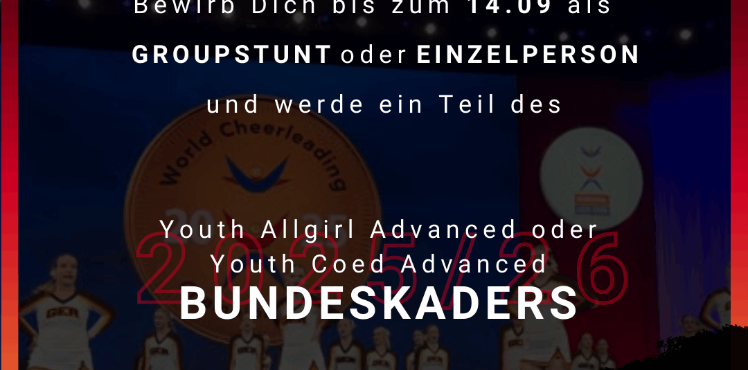 Bewirb Dich für die Youth National Teams – Allgirl & Coed