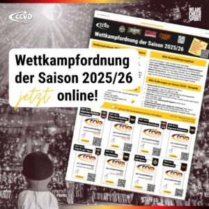 Wettkampfordnung der Saison 2025/26 online