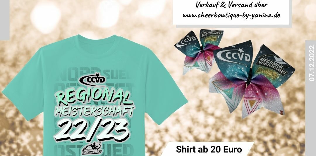 Regionalmeisterschaften 2023 Eventshirt & Eventschleifen