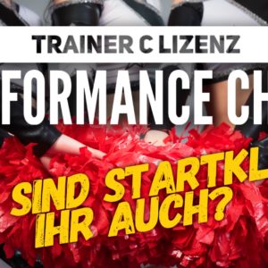 Trainer C Lizenz Performance Cheer