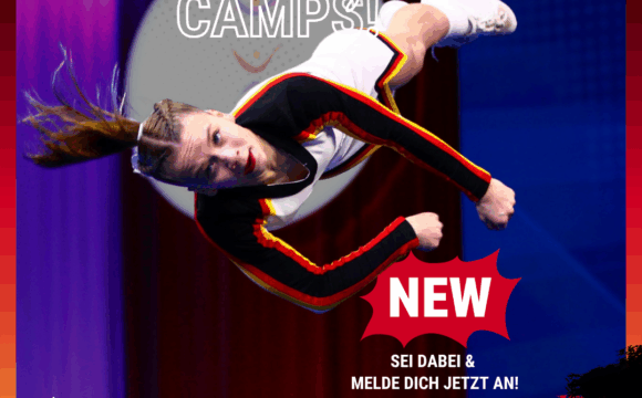 Team Germany Camps – Tumbling, Stunt & Basket Classes starten!