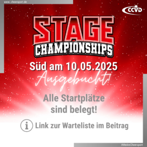 STAGE Championships Süd 2025 – Ausgebucht